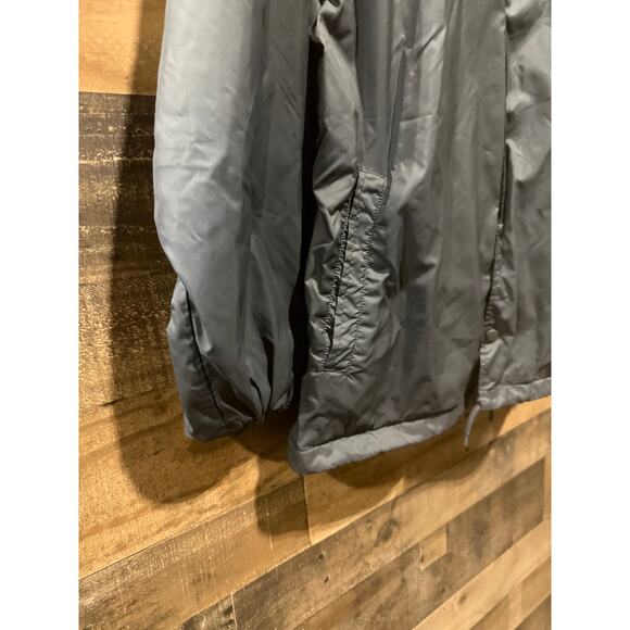 Dickies Men’s Snap Front Nylon Coaches Jacket – Grey – Size Small - Picture 8 of 10